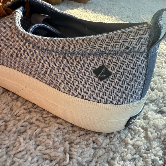 SPERRY® CREST VIBE SNEAKERS - MINI CHECK  Size 9 - Picture 6 of 9